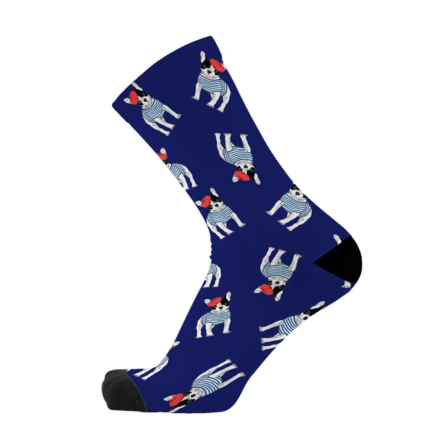 Shop Bamboo Socks | French Frenchie - Red Fox Sox