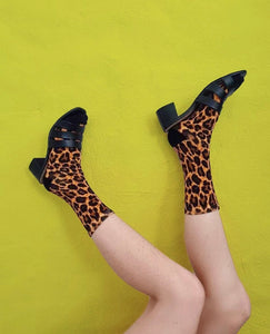 Shop Bamboo Socks | Leopard - Red Fox Sox