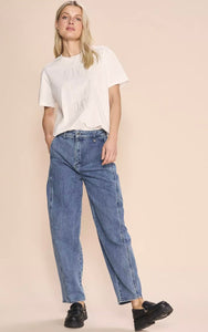 Shop Barrel Mondra Jeans | Blue - Mos Mosh