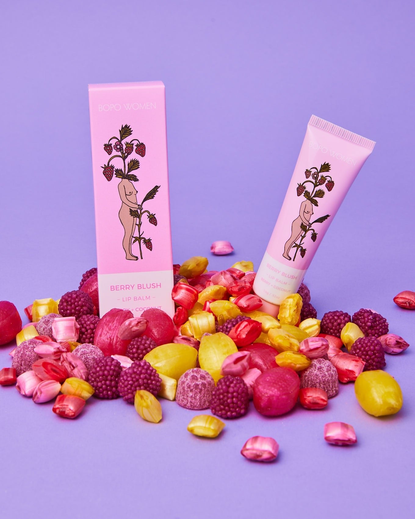 Shop Berry Blush Lip Balm by BOPO Women - Bopo Women