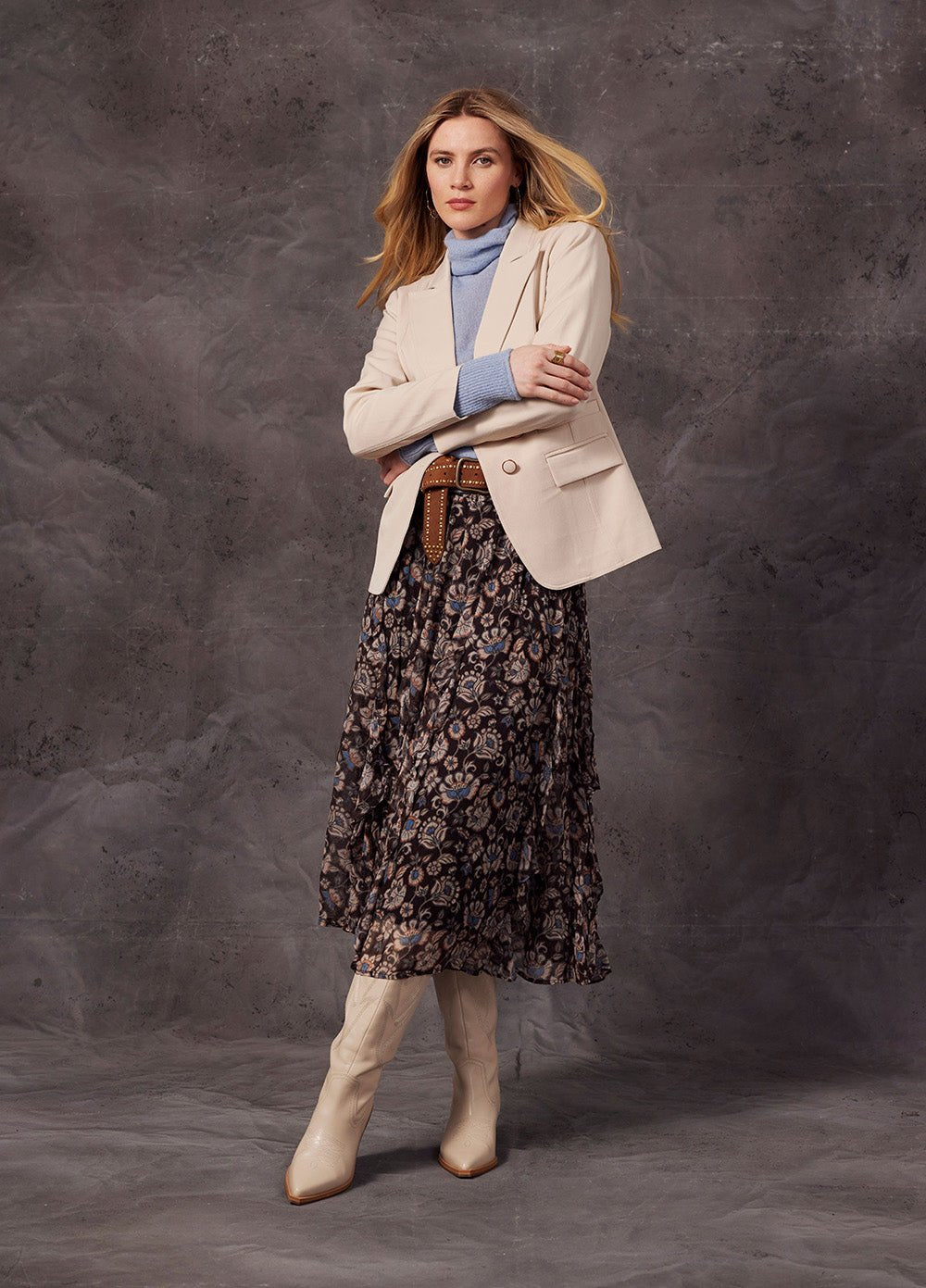 Shop Bethany Blazer | Bone - Loobies Story