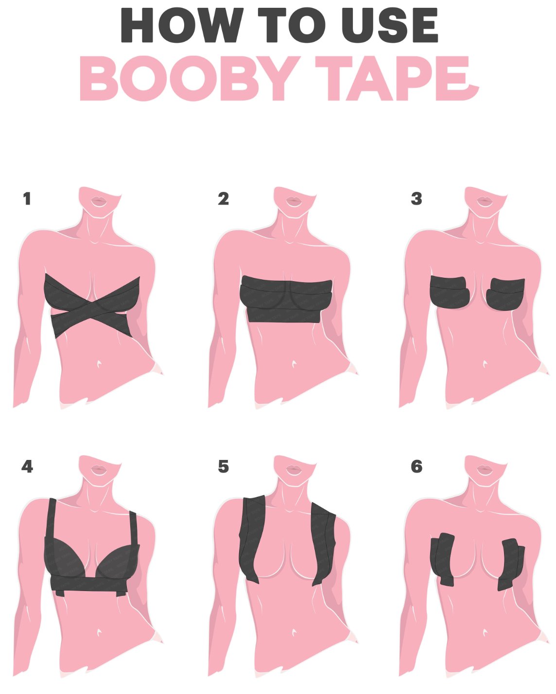 Shop Booby Tape Black - Booby Tape