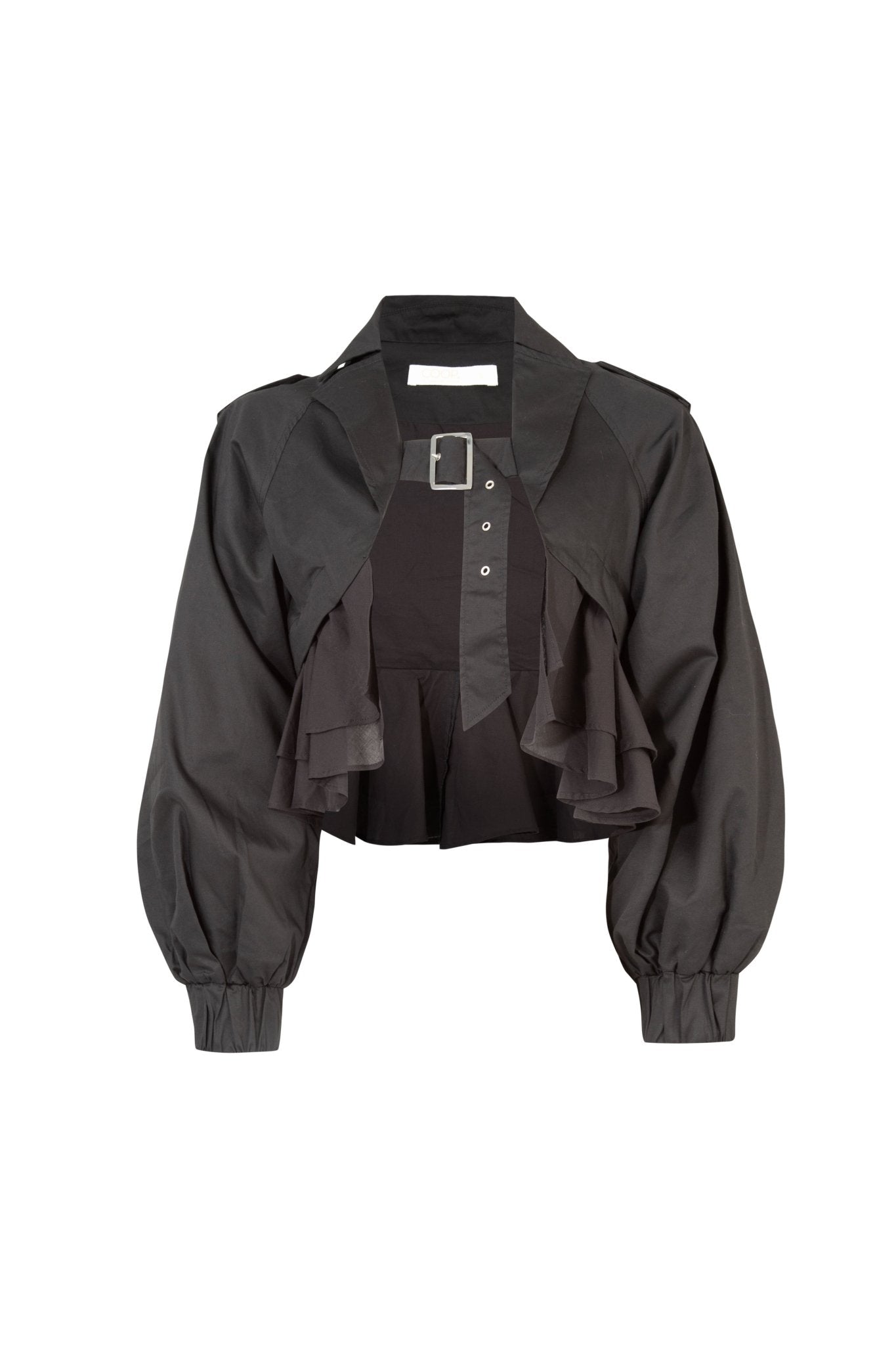 Shop Buckle Up Jacket | Black - Trelise Cooper