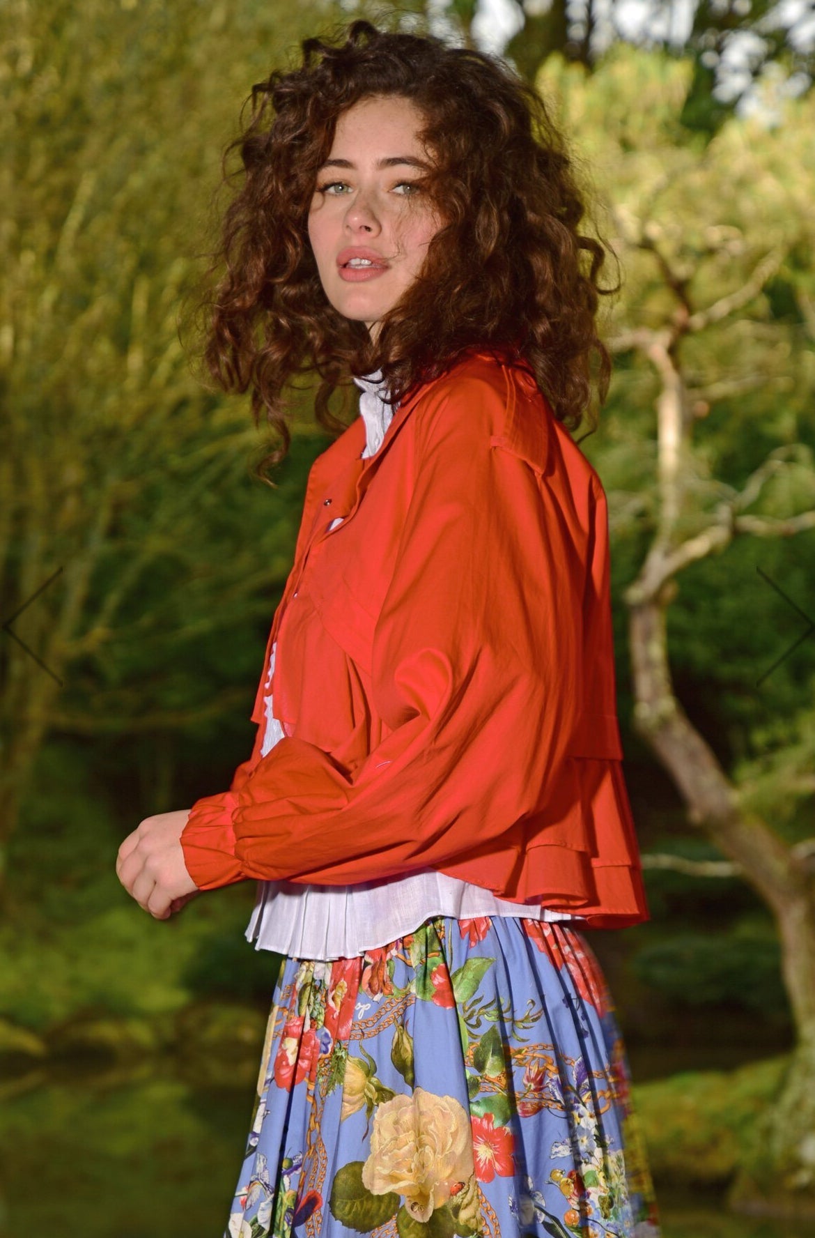 Shop Buckle Up Jacket | Red - Trelise Cooper