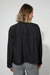 Shop Button-Down Jacket Style 223220 | Black - Joseph Ribkoff