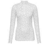 Rosemunde Button Front Top