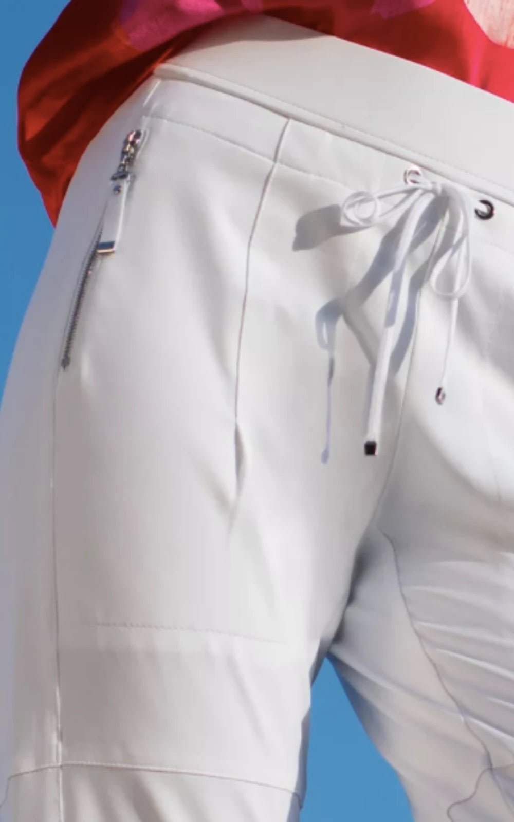 Shop Candy Jogger Pant | White - Raffaello Rossi