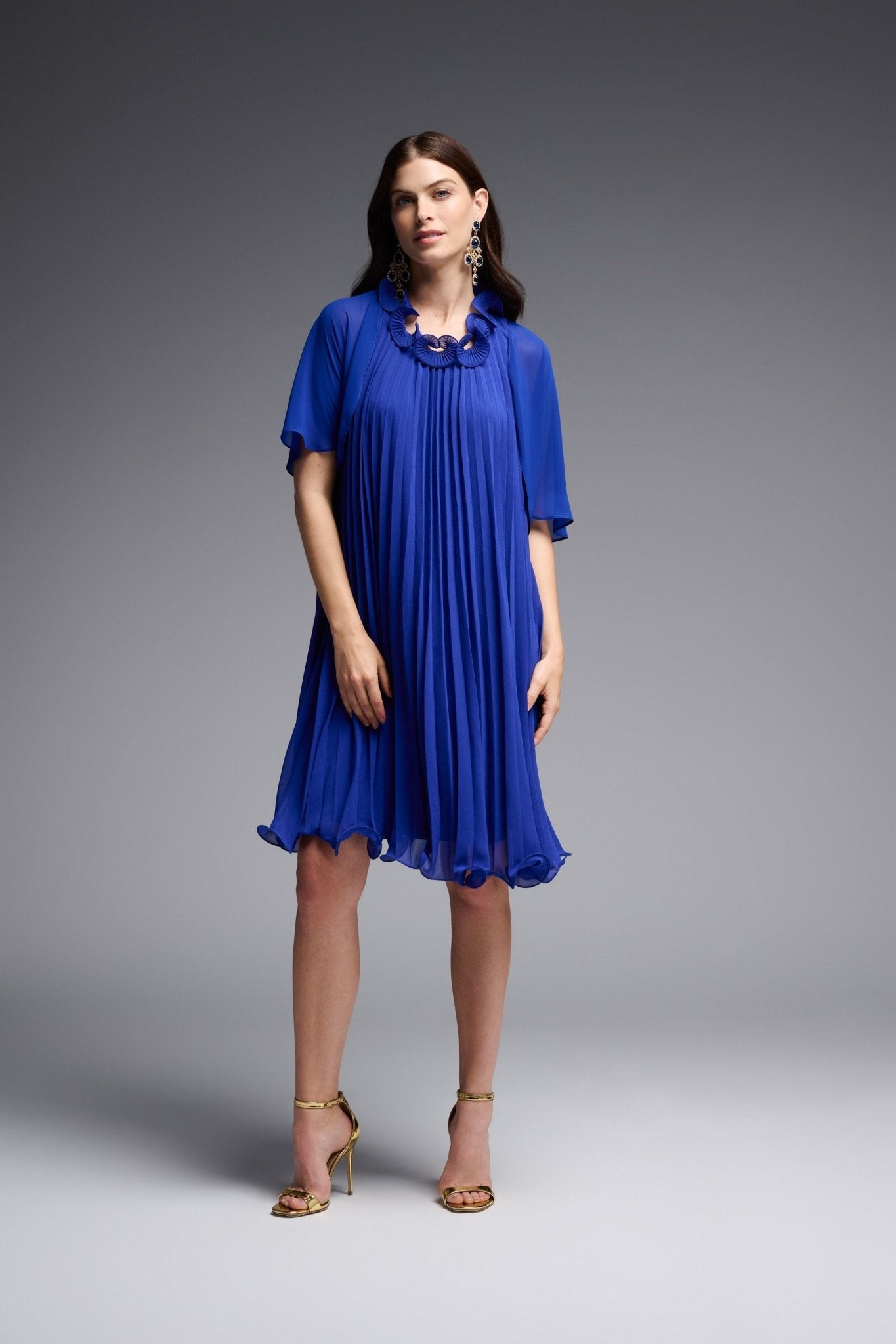 Shop Cape Style Bolero Jacket Style 231707 | Mother of Pearl - Joseph Ribkoff