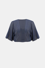 Joseph Ribkoff Chiffon Cape Bolero Jacket