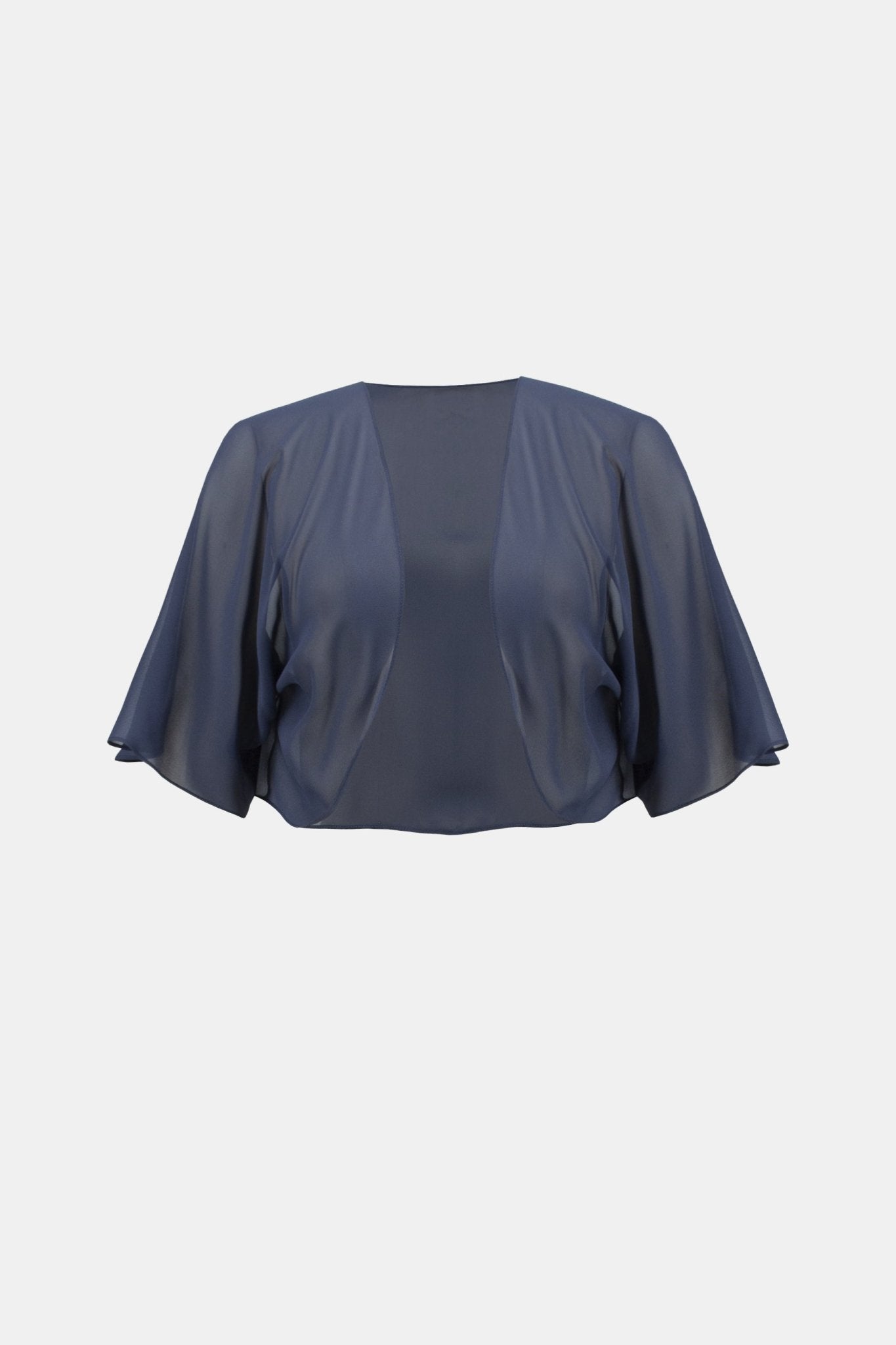 Shop Cape Style Bolero Jacket Style 231707 | Navy - Joseph Ribkoff
