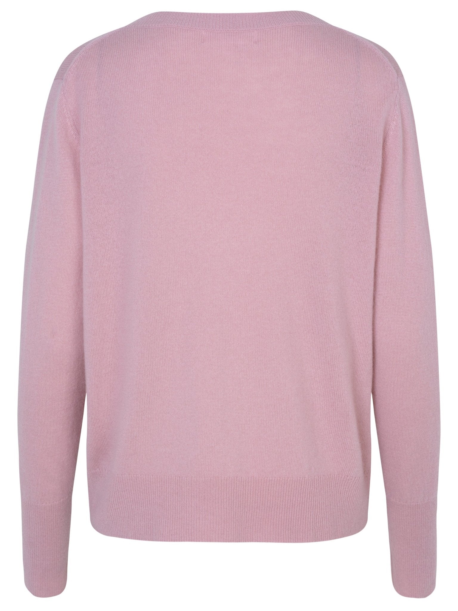 Shop Cashmere Deep V-Knit - Rosemunde