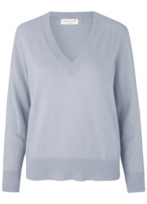 Shop Cashmere Deep V-Knit - Rosemunde