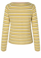 Shop Cashmere Multi Stripe Cardigan | Rose - Rosemunde