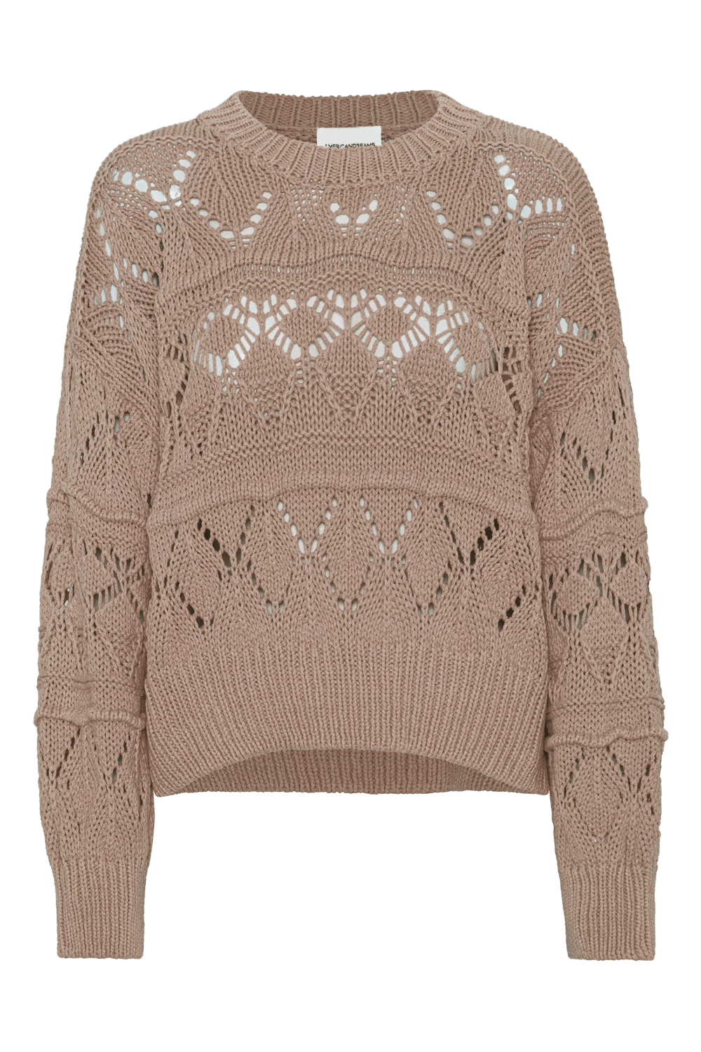 Shop Cassie Cotton Pullover | Medium Brown - Americandreams