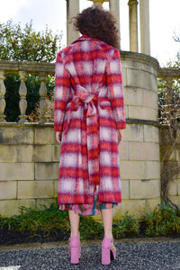 Shop Check This Out Coat | Red - Trelise Cooper