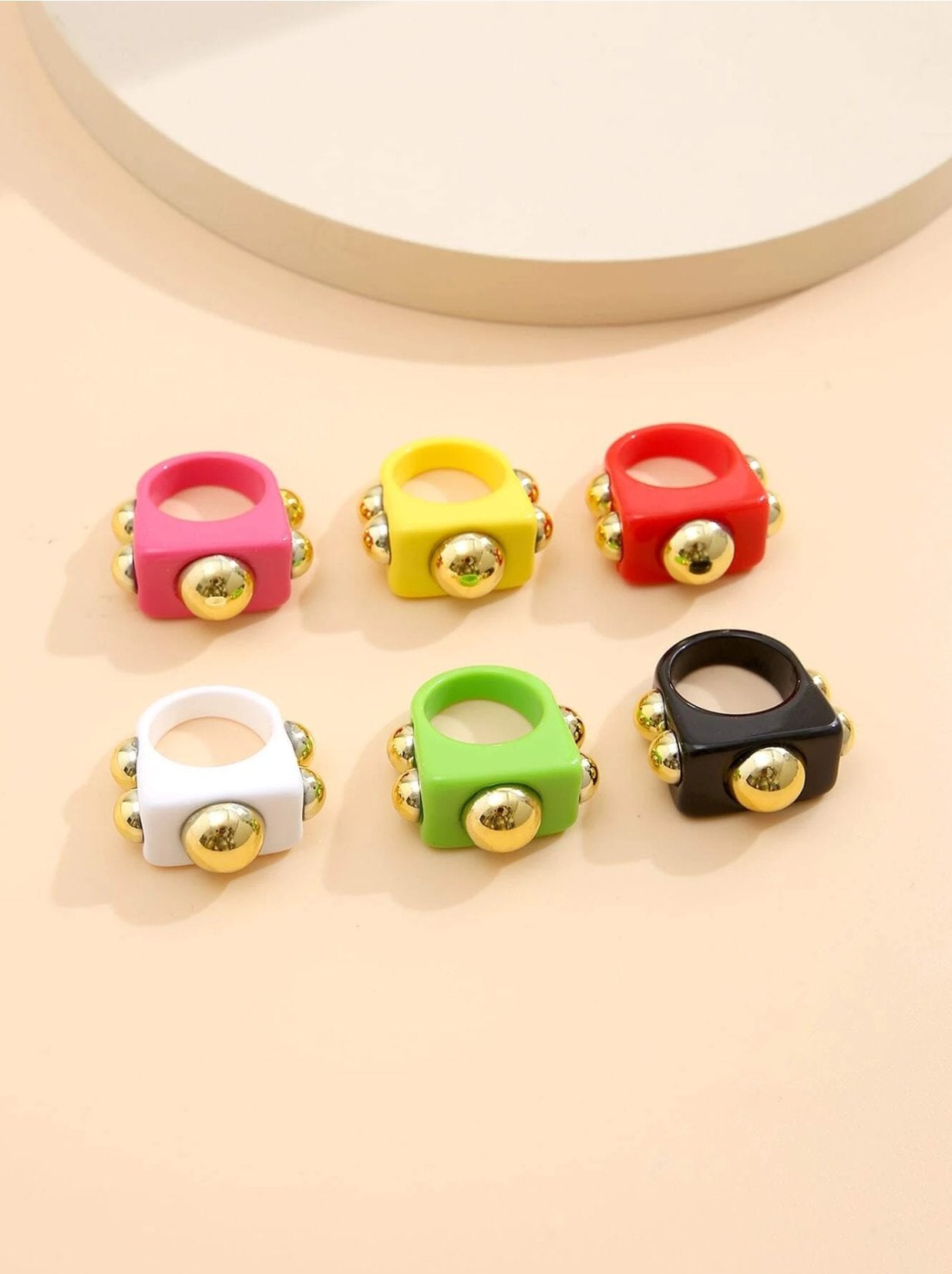 Shop Chunky Resin Ring - Sweetshop