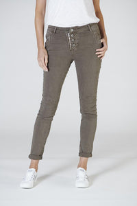 Shop Classic Button Fly Jeans in Various Colours - Italian Star