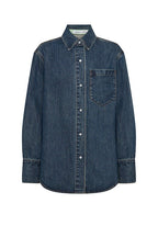 Shop Classic Easy Fit Shirt | Dark Blue - Bohemian Traders