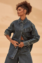 Shop Classic Easy Fit Shirt | Dark Blue - Bohemian Traders