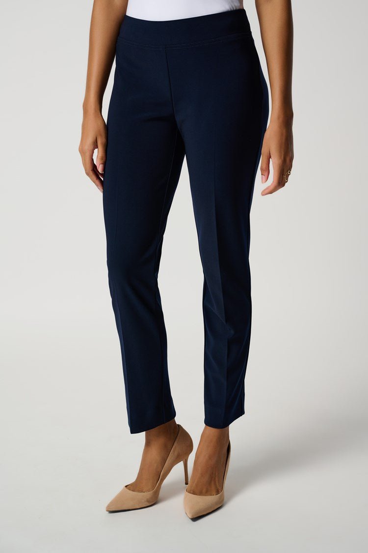 Shop Classic Straight Pant Style 143105 | Midnight - Joseph Ribkoff