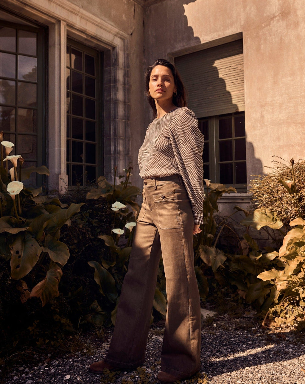 Shop Colette Balance Pant | Grape Leaf - Mos Mosh