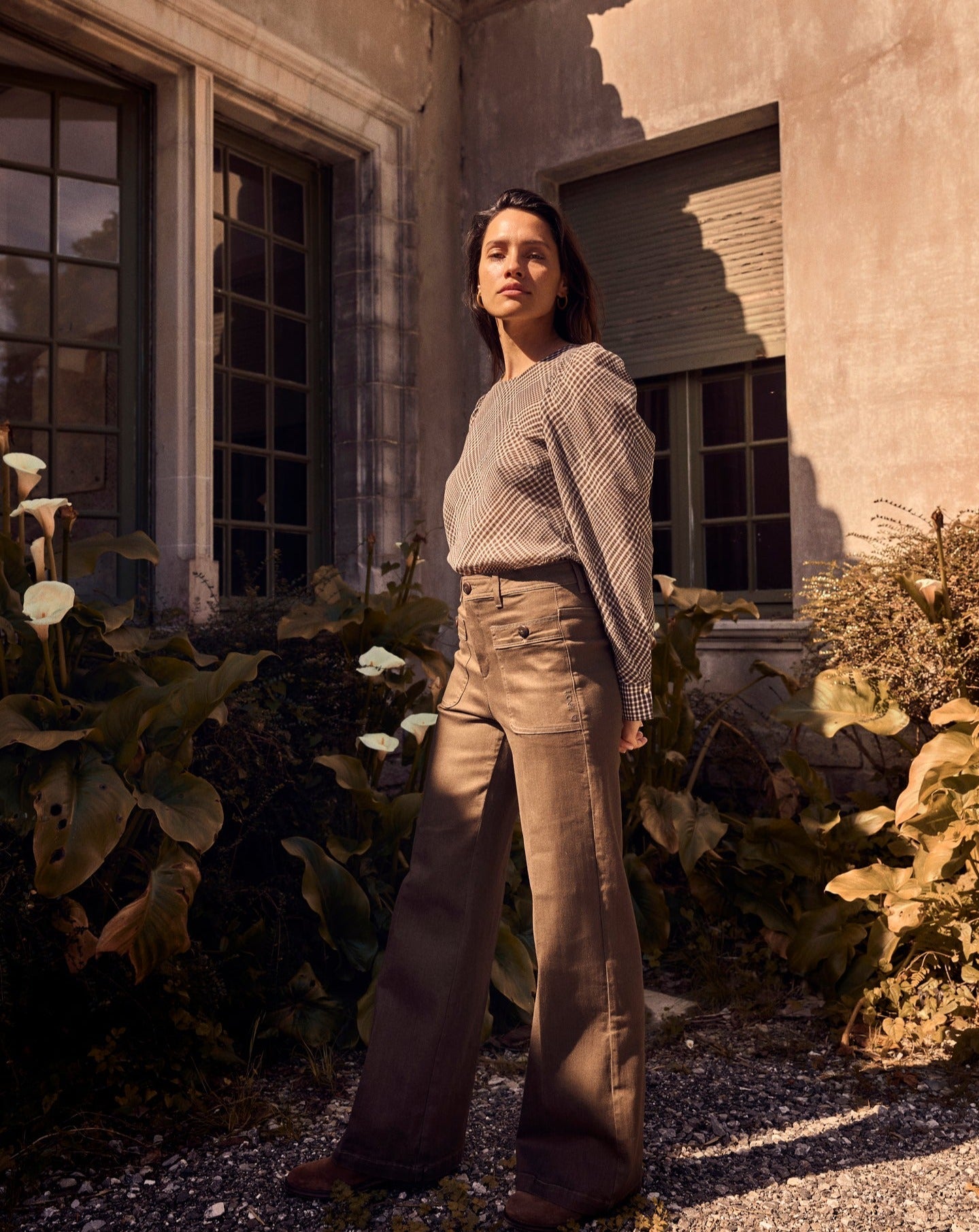 Shop Colette Balance Pant | Grape Leaf - Mos Mosh