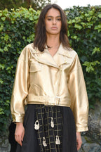 Shop Coop Hitch Biker Jacket | Gold - Trelise Cooper