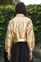 Shop Coop Hitch Biker Jacket | Gold - Trelise Cooper