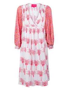 Shop Cotton Dress | White Palm - Place du Soleil