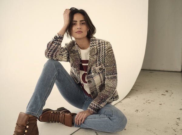 Shop Cree Devee Jacket | Ecru - Mos Mosh