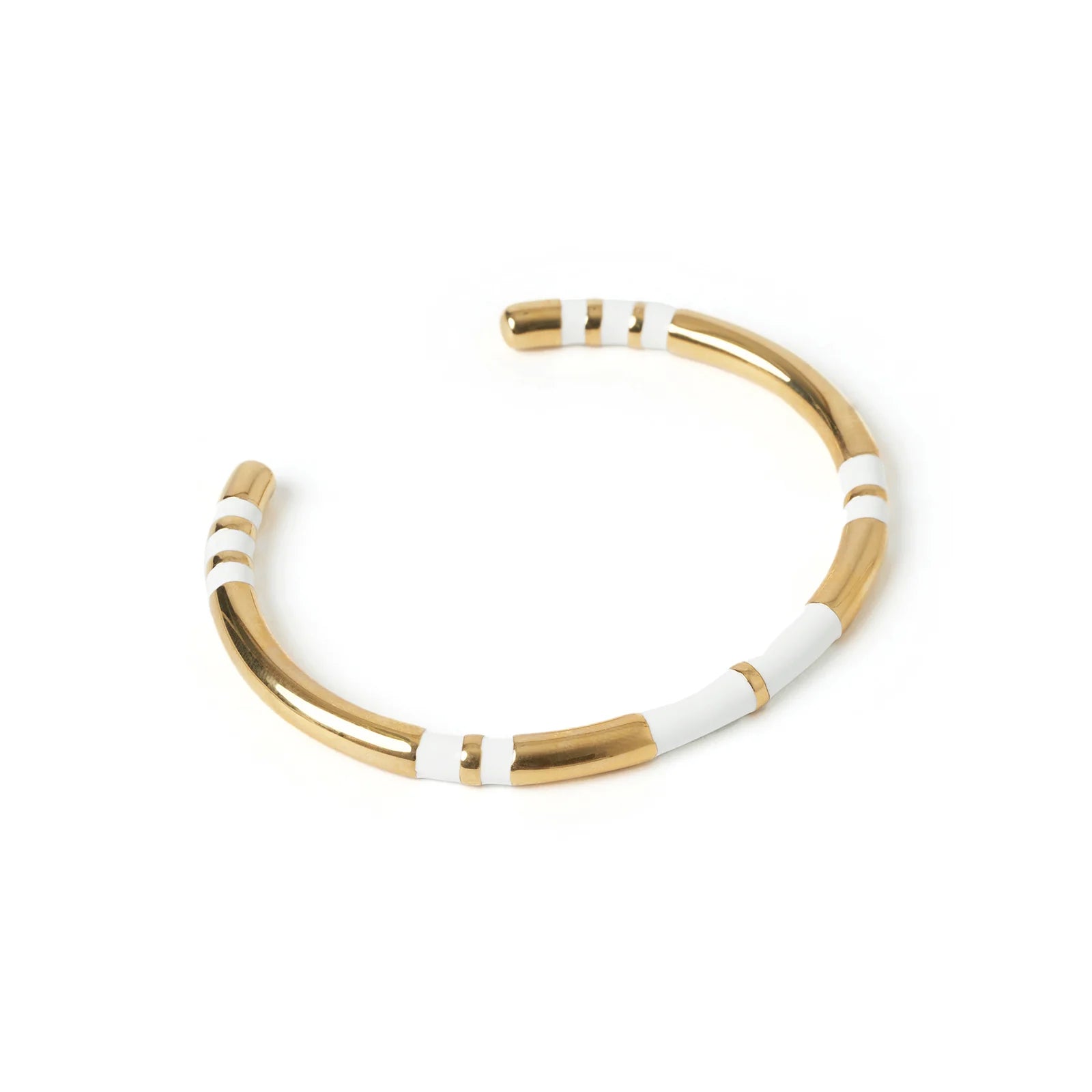 Shop Cruz Gold and Enamel Cuff - Arms Of Eve