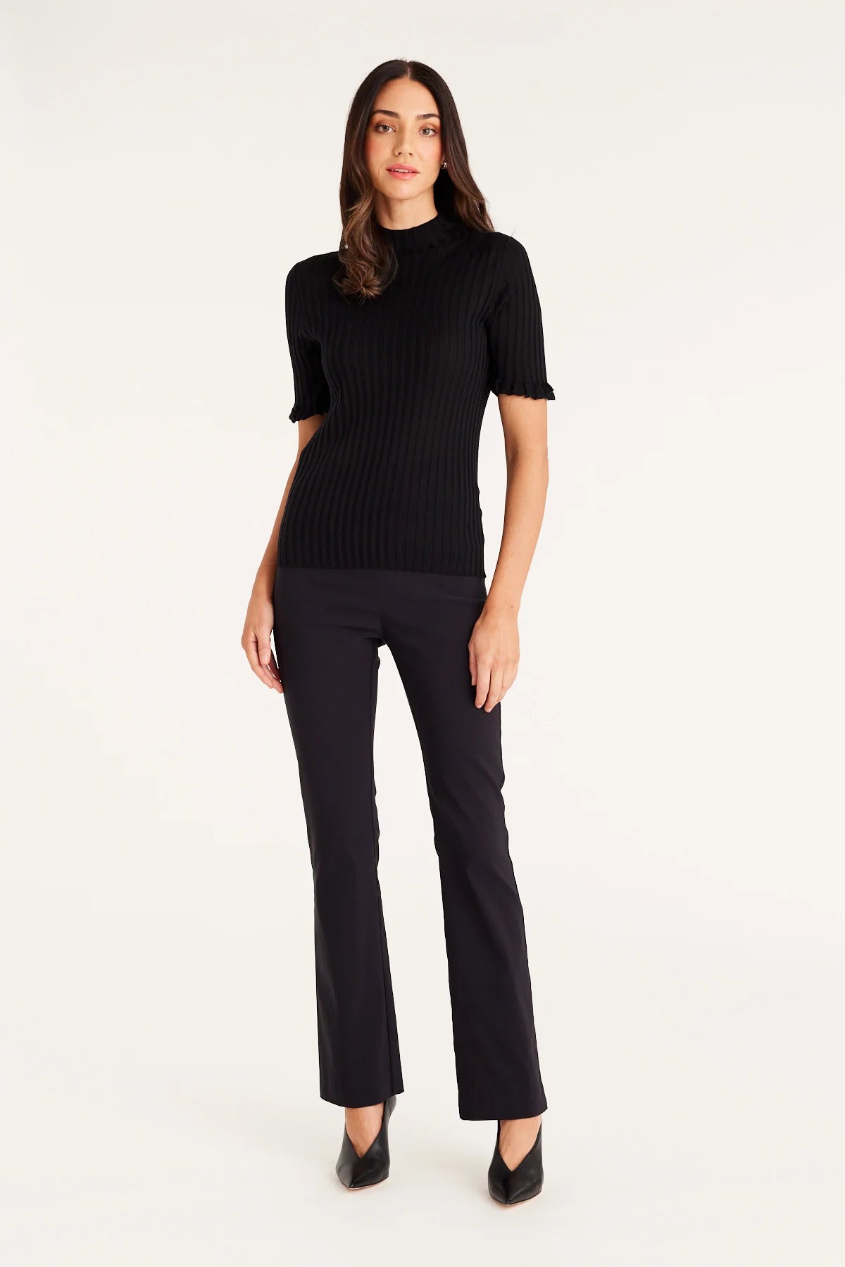 Cable Melbourne Dana Bootleg Pant – Black - Women's | Stella Rose ...