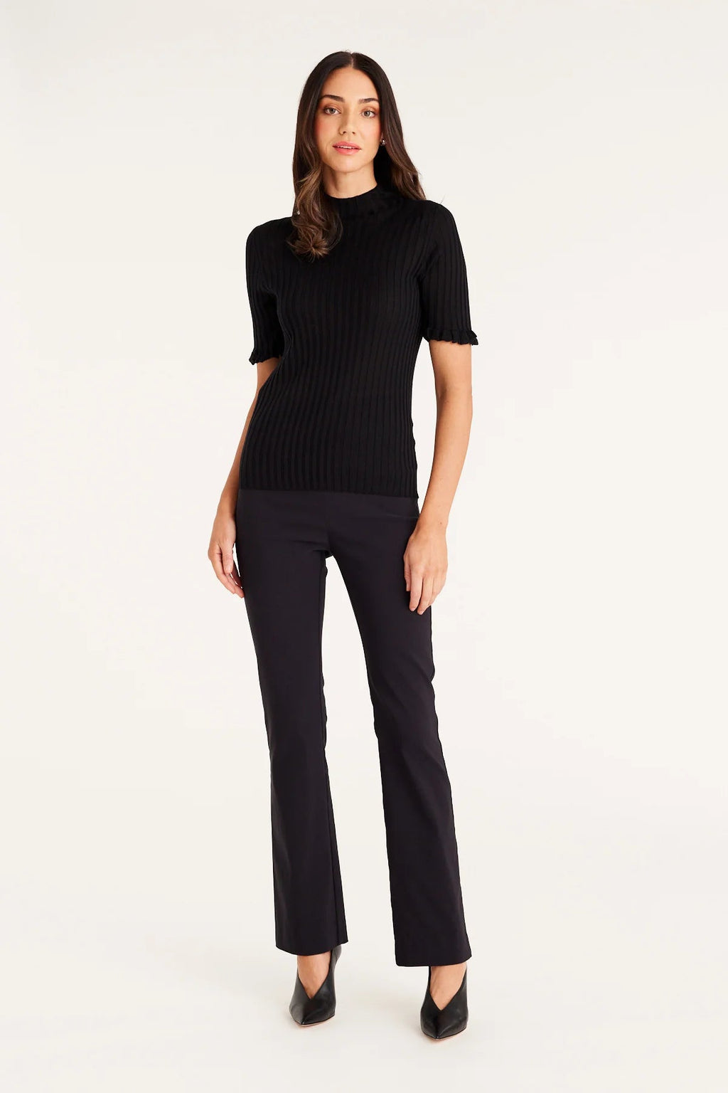 Shop Dana Bootleg Pant | Black - Cable Melbourne