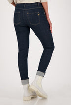 Shop Dark Denim with Turn Up - Monari