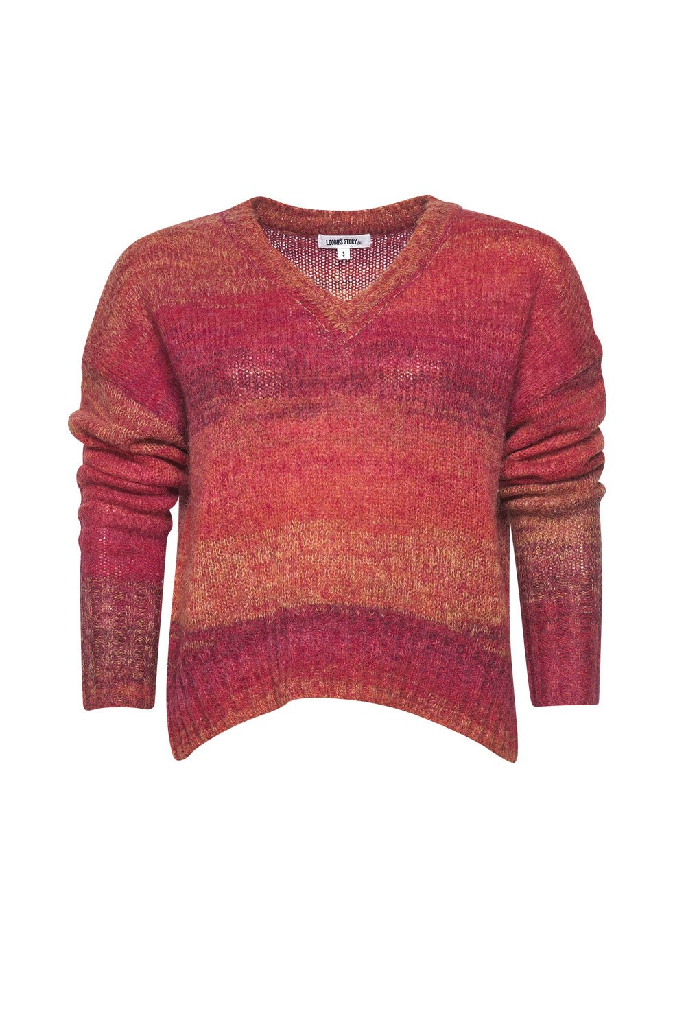 Shop Dietrich Sweater| Flame Ombre - Loobies Story