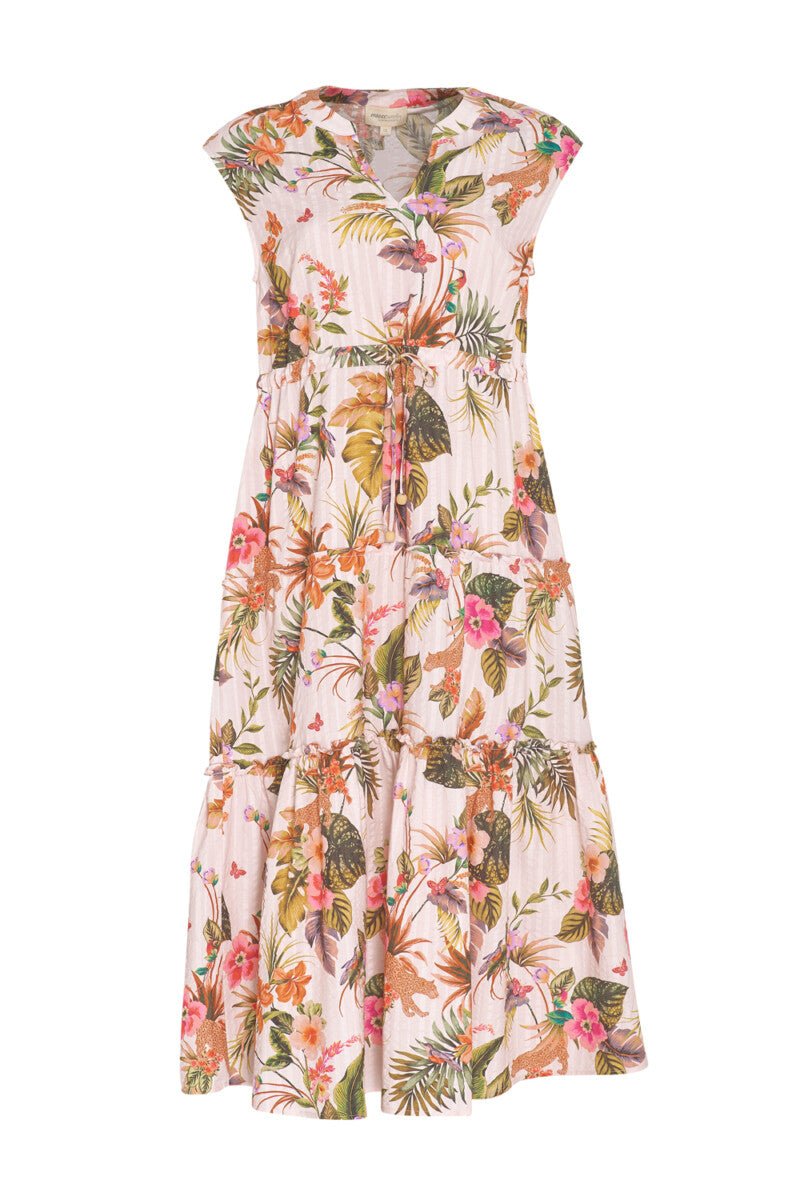 Shop Dolittle Midi Dress | Blush Multi - Madly Sweetly