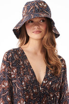 Shop Eddy Bucket Hat - Cotton - Seychelles Print - Oneseason Australia