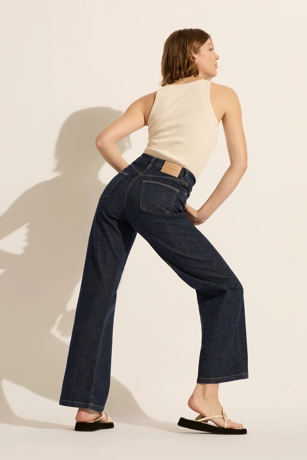Shop Ellie Wide Leg High Rise Jeans | Stellar - Outland Denim