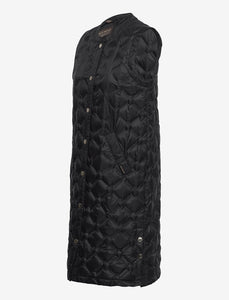 Shop Elvina Quilted Down Waistcoat - Mos Mosh