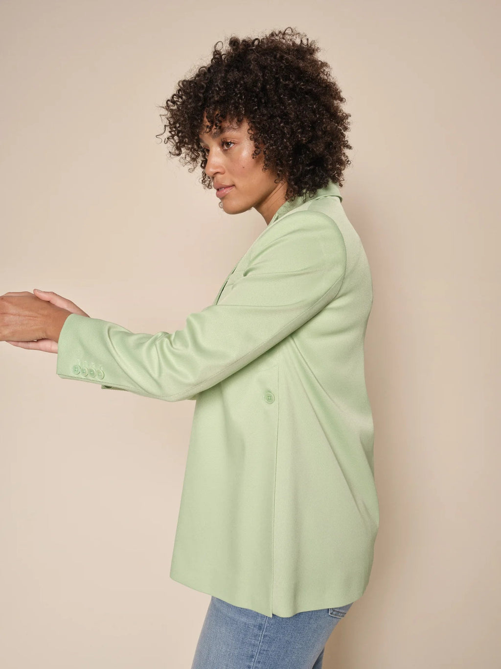 Shop Emery Wimo Blazer | Arcadia Green - Mos Mosh