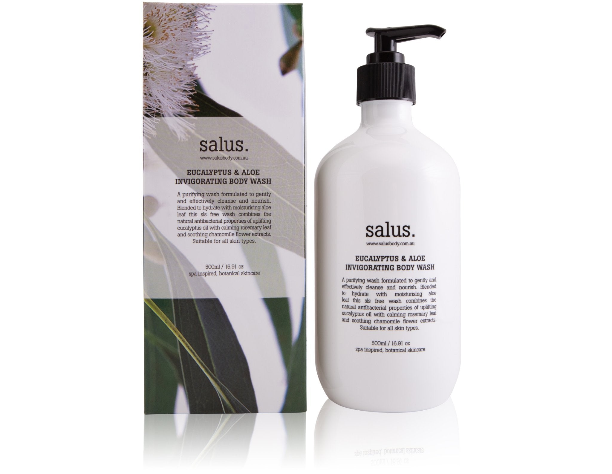 Shop Eucalyptus & Aloe Invigorating Body Wash - Salus