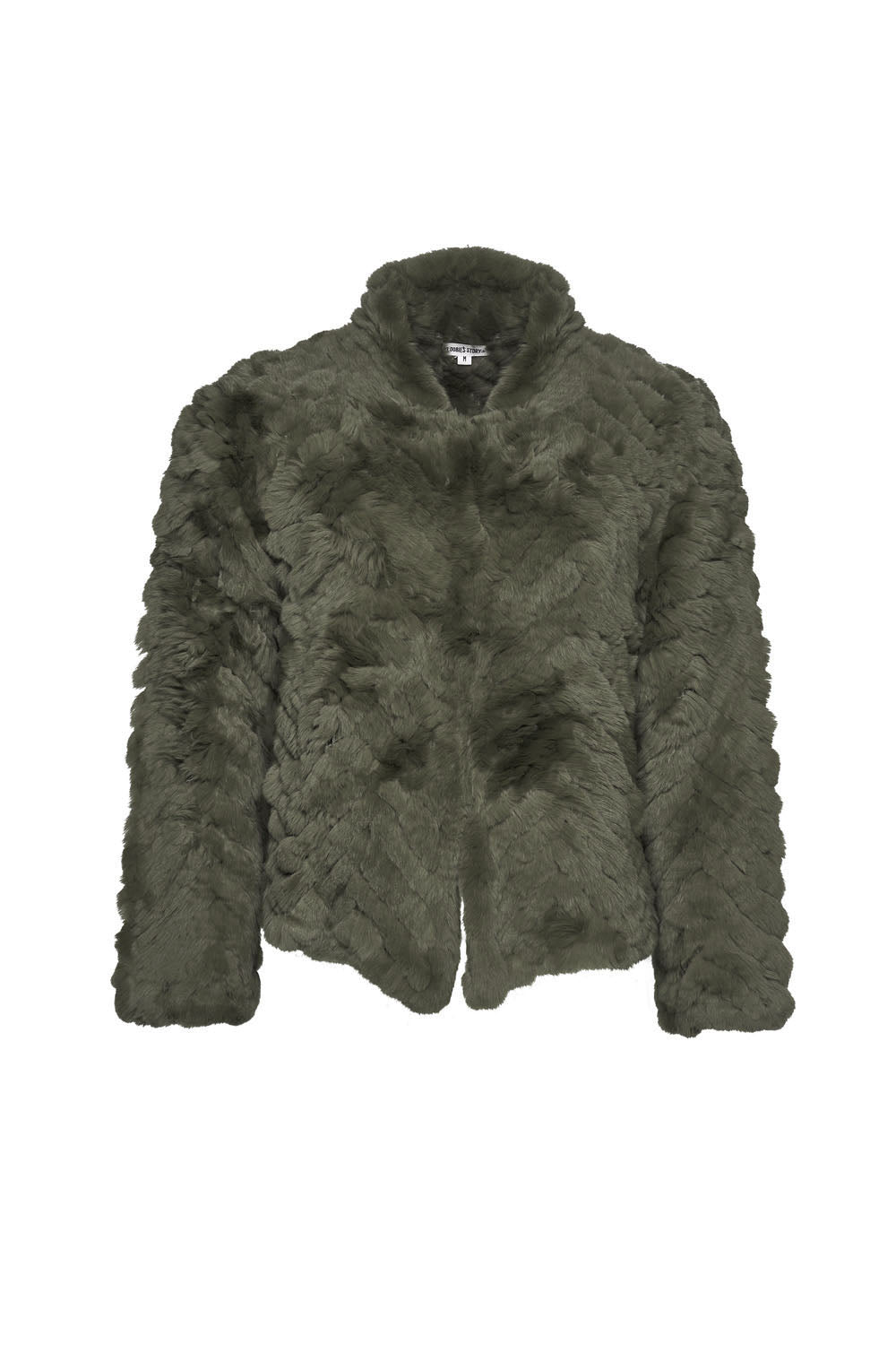 Shop Faith Chevron Jacket | Olive - Loobies Story