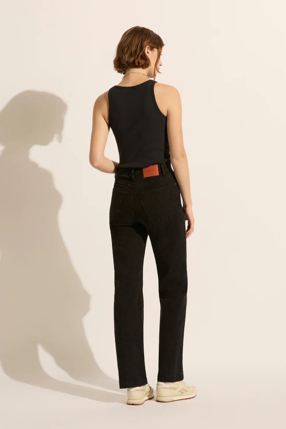 Shop Farrah High Rise Flare Jean | Black - Outland Denim