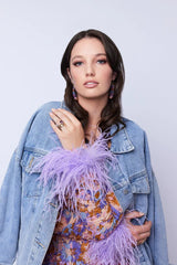 Amity & Unity Sutton Feather Cuffs