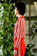 Shop Feeling Fine Top | Red Multi - Cooper by Trelise Cooper