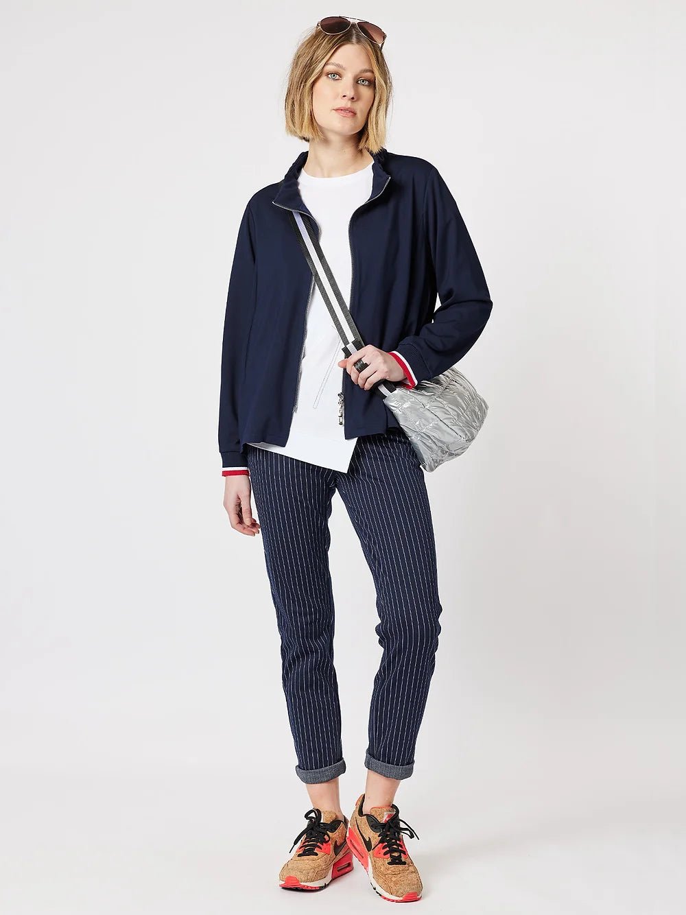 Shop Fuchi Jacket in Navy - Clarity