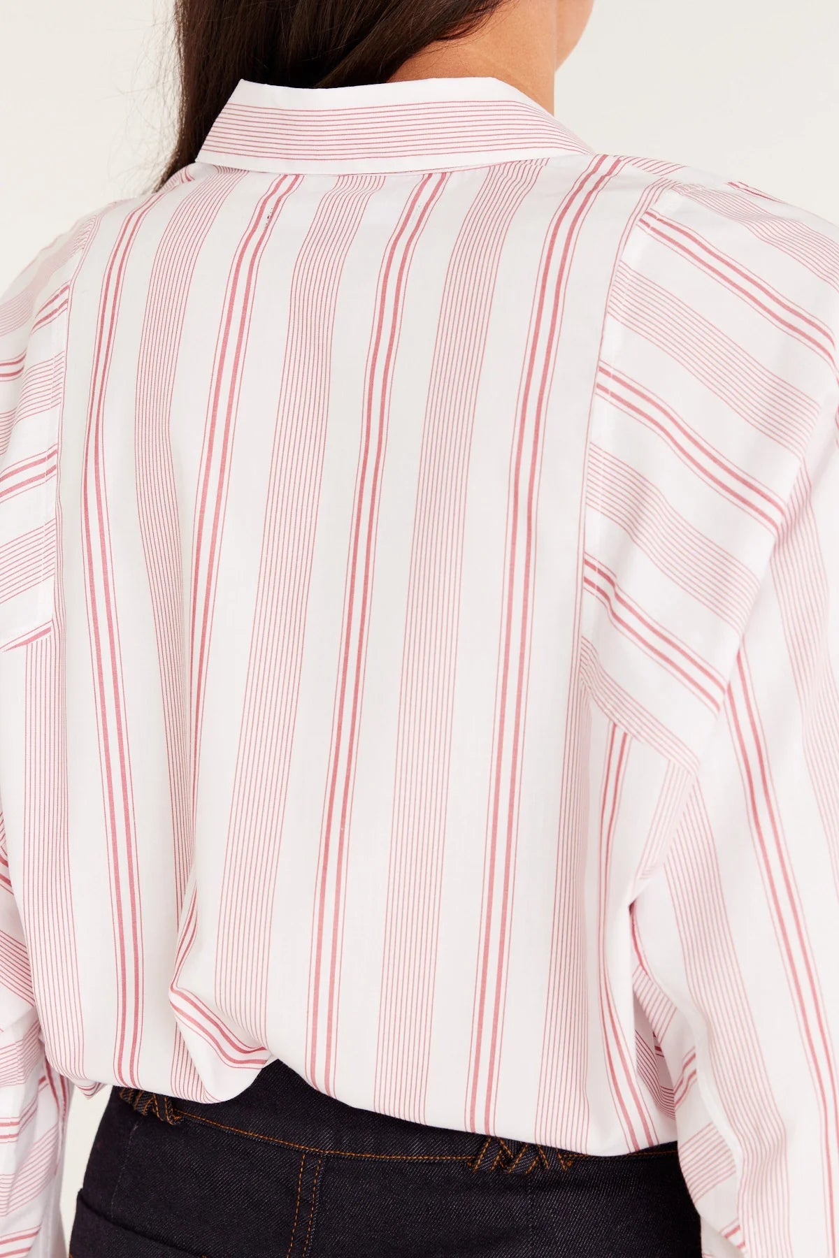 Shop Girlfriend Shirt | Red Stripe - Cable Melbourne