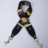 Hi Ho + Co Adjustable Bag Strap Grey Camouflage/Gold
