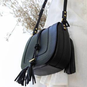 Shop Harriet Maxi Saddle Bag | Black - Nikki Williams