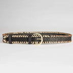 Shop Hollstar Indianna Premium Leather Belt in Chocolate by Caravan & Co. - Caravan & Co